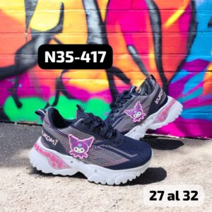 ZAPATILLA DE NIÑA N35-417